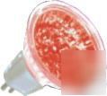 MR16 red bulb 20 led landscape spot replace halogen