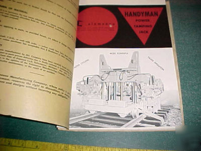 1961 kalamazoo handyman rr instructions & parts manual