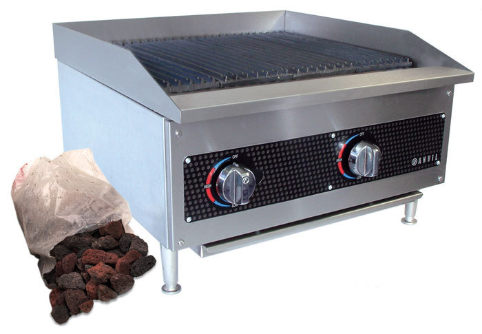 Anvil CBL9024 char broiler lava rock 24