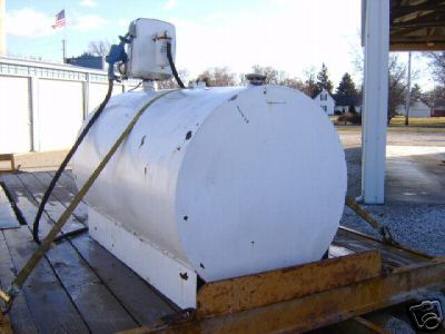 Diesel fuel gas fuel tranfer tank. gasboy 110 pump