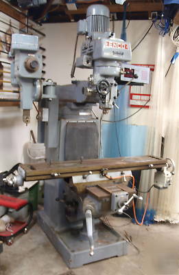 Enco verticle mill 9 x 42 fully loaded with auto broach