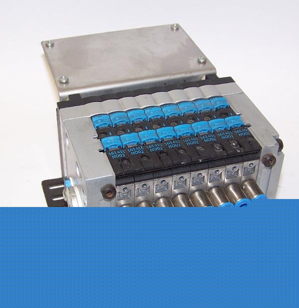 Festo cpv-10-vi pneumatic solenoid valve manifold/8 way