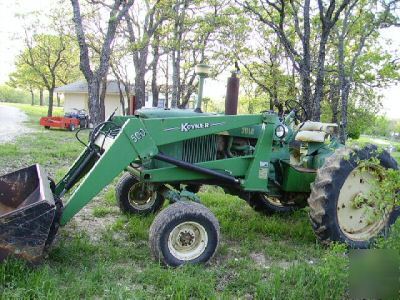 John deere 3010 propane tractor w/ loader