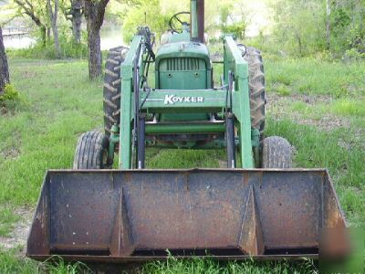 John deere 3010 propane tractor w/ loader