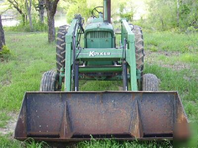 John deere 3010 propane tractor w/ loader