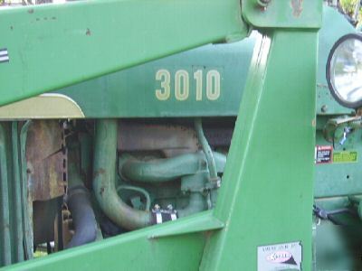 John deere 3010 propane tractor w/ loader