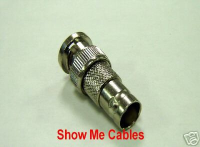 New bnc female to bnc male adapter 
