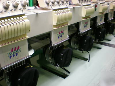 Tajima embroidery machine model TMEDC915/336WCTL