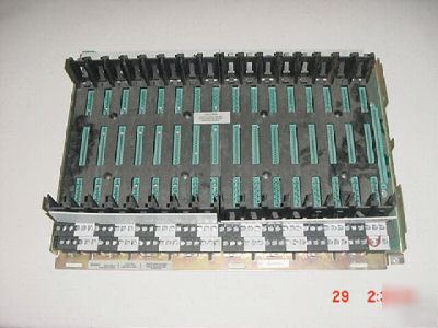 Ti siemens 500-5848 14 slot i/o plc base module