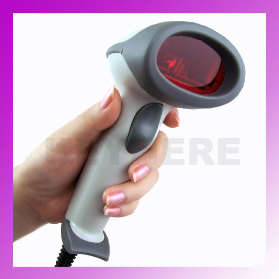 Usb long scan laser barcode scanner bar code reader,255