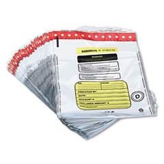 Mmf industries tamperevident deposit bags