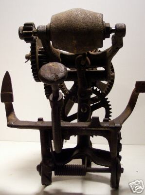 19TH century mccormick cutter bar sharpener