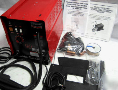 Century 90GL 120 volt 100A flux cored wire feed welder 