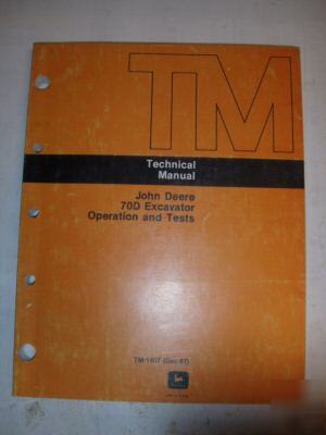 John deere 70D excavator service manual