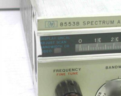 Nice hp 8553B spectrum analyzer rf plug in module