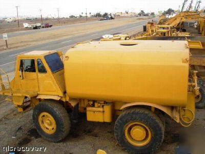 Water truck 8000 gal cat 769B water pull great truck