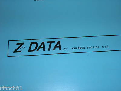 Zeta data model 182-1 emp pin driver test set nuclear