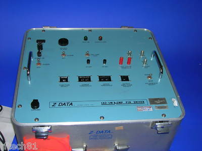 Zeta data model 182-1 emp pin driver test set nuclear