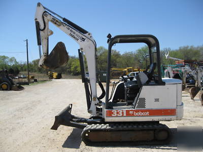 1999 bobcat 331 mini excavator