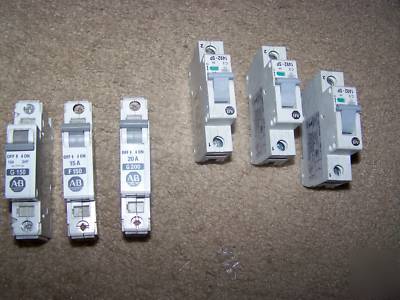 Allen bradley 1492-CB1 G150 circuit breaker lot of 6 