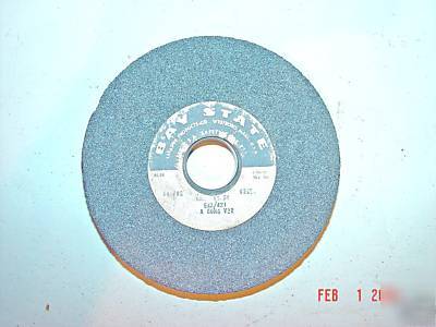 Bay state 5 x 3/4 x 1 (A60 M6 V22) grinding wheel