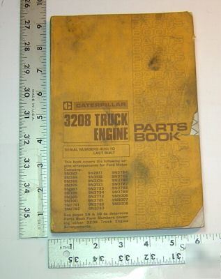 Caterpillar parts books - 3208 truck engine