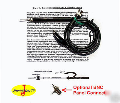 Demodulator probe - signal tracer - heathkit/eico/other