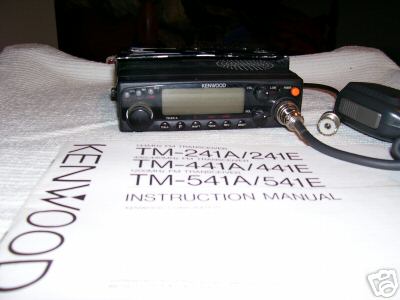 Kenwood tm-241A 50 watt 2 meter tranceiver