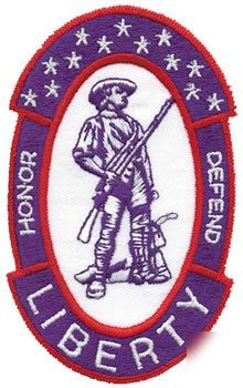 Minute man dress patch