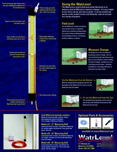 New home inspection tool - great for documenting level