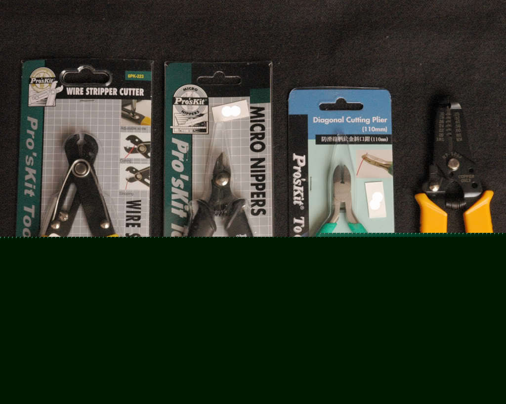 Pro'skit electronic tools,wire stripper,gc hardware box