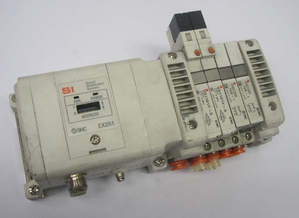 Smc sds EX251-SSD2 i/o si +2 solenoid valve VQ1101Y-5