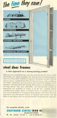 Southern states iron roofing savannah ga ad 1955