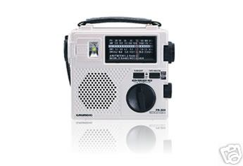 New grundig emergency am/fm/sw radio #FR200-pearl 