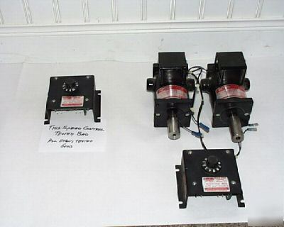 Permanent magnet motor & speed control