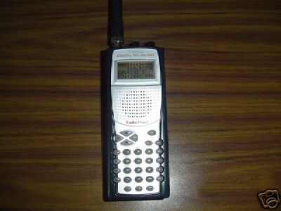 Radio shack pro 96 digital trunking scanner 5500 chs