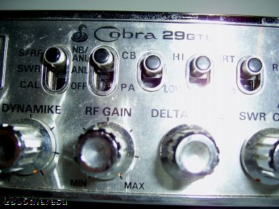 Cobra cb 29GTL model- vintage 60's-70's with pa.