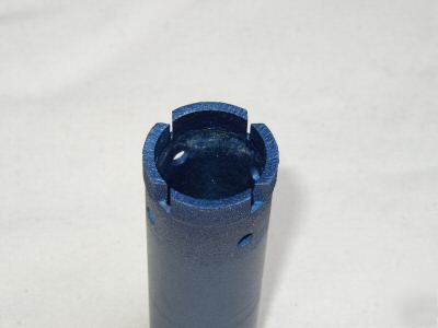 Core drill, wet, segmented, 1 1/2