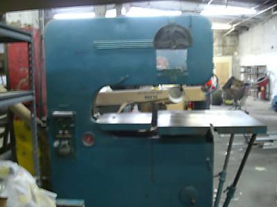 Doall v-36 bandsaw band saw 36