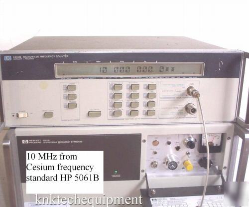 Hp 5350B 10 hz- 20 ghz microwave counter opt/ 001 H03