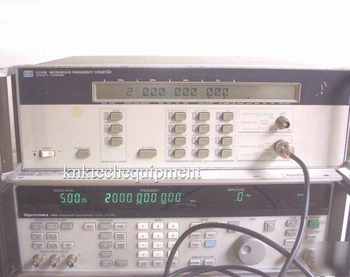 Hp 5350B 10 hz- 20 ghz microwave counter opt/ 001 H03