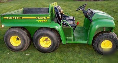 John deere 6X4 6 x 4 gator 4WD no power dump