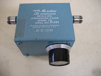 Narda 710 step attenuator