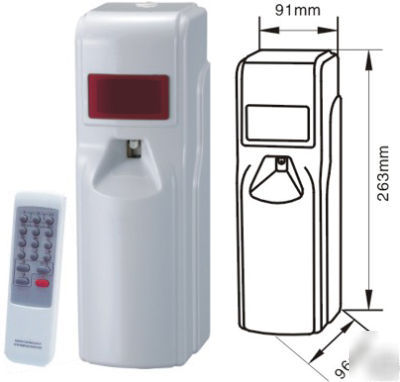 New remote control aerosol dispenser- paper dispenser > <