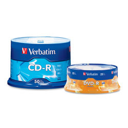 New verbatim 50PK cd-r 80MIN 52X brand spindle and ...