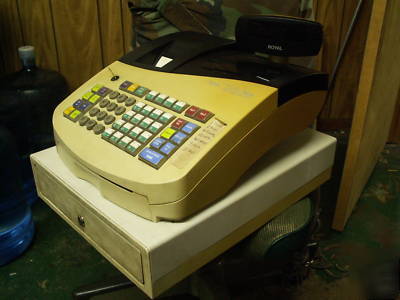 Royal alpha 583CX cash register not working need repair