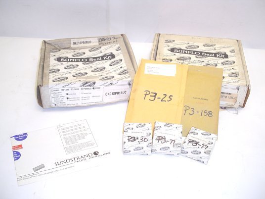 Sunflo seal kit P3000 double seal fluorocarbon lot