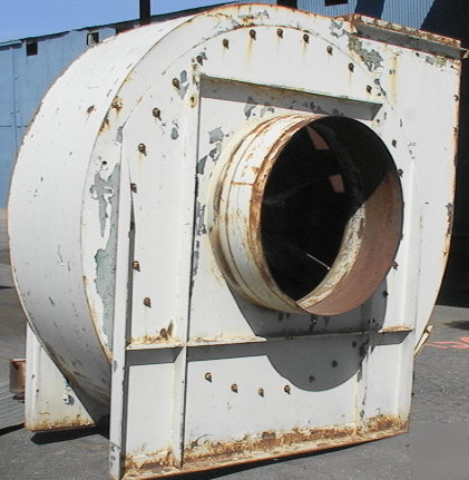 Clarage xl 137 radial blower material handling fan hd++
