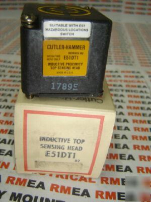 Cutler hammer inductive proximity sensor E51DT1 ch 