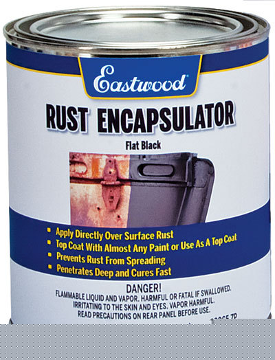 Eastwood rust encapsulator paint - bullet black quart